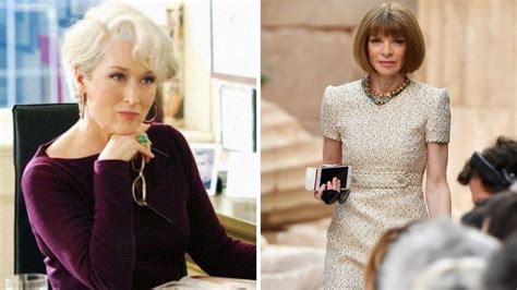 diabo veste prada anna wintour|anna wintour miranda.